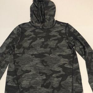 Boy’s Gray & Black BCG Hooded Shirt